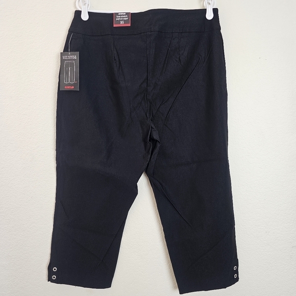 AVENUE Luxe Stretch Gracie Eyelet Capri - Picture 2 of 13